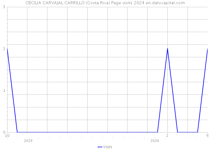 CECILIA CARVAJAL CARRILLO (Costa Rica) Page visits 2024 