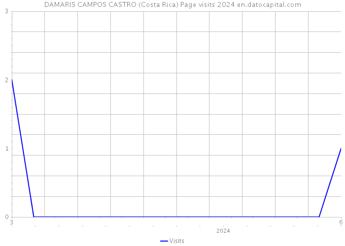 DAMARIS CAMPOS CASTRO (Costa Rica) Page visits 2024 