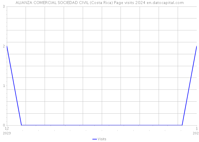 ALIANZA COMERCIAL SOCIEDAD CIVIL (Costa Rica) Page visits 2024 