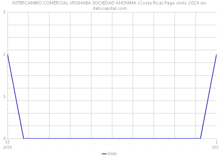 INTERCAMBIO COMERCIAL VRISHABA SOCIEDAD ANONIMA (Costa Rica) Page visits 2024 