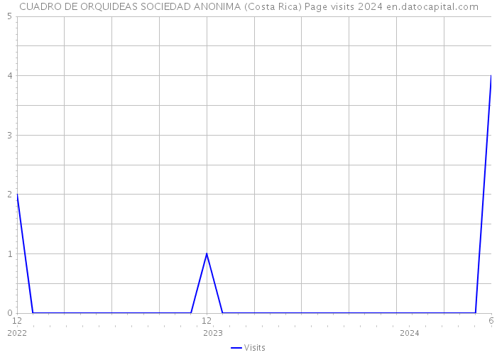 CUADRO DE ORQUIDEAS SOCIEDAD ANONIMA (Costa Rica) Page visits 2024 