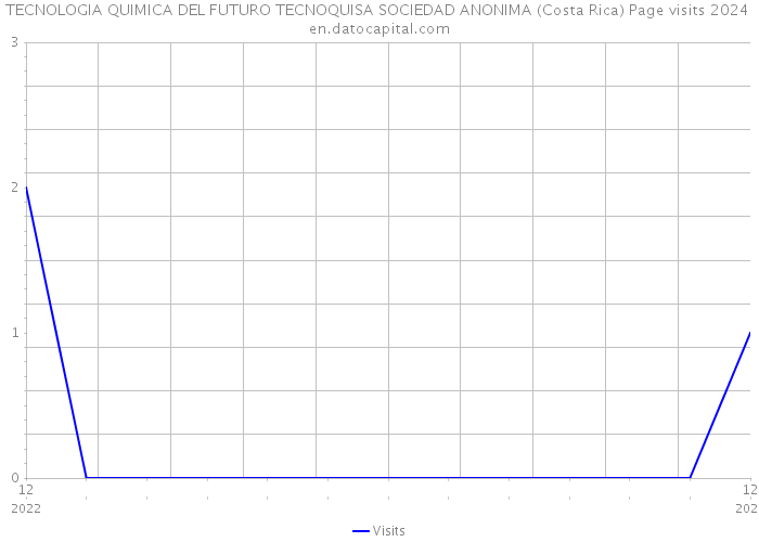 TECNOLOGIA QUIMICA DEL FUTURO TECNOQUISA SOCIEDAD ANONIMA (Costa Rica) Page visits 2024 
