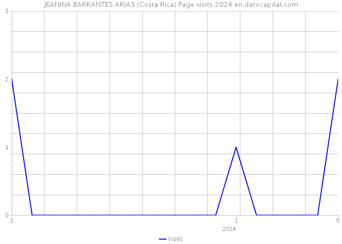 JEANINA BARRANTES ARIAS (Costa Rica) Page visits 2024 