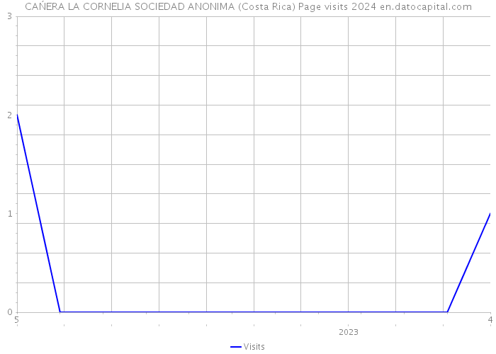 CAŃERA LA CORNELIA SOCIEDAD ANONIMA (Costa Rica) Page visits 2024 