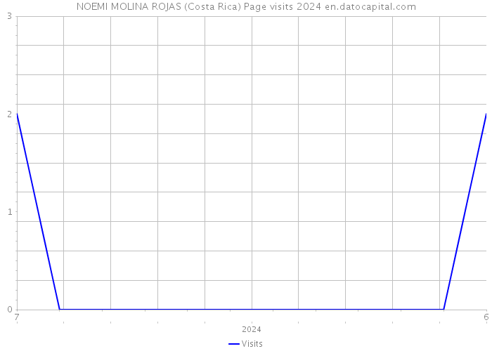 NOEMI MOLINA ROJAS (Costa Rica) Page visits 2024 