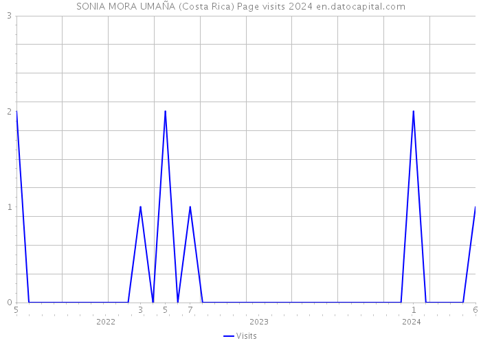 SONIA MORA UMAÑA (Costa Rica) Page visits 2024 