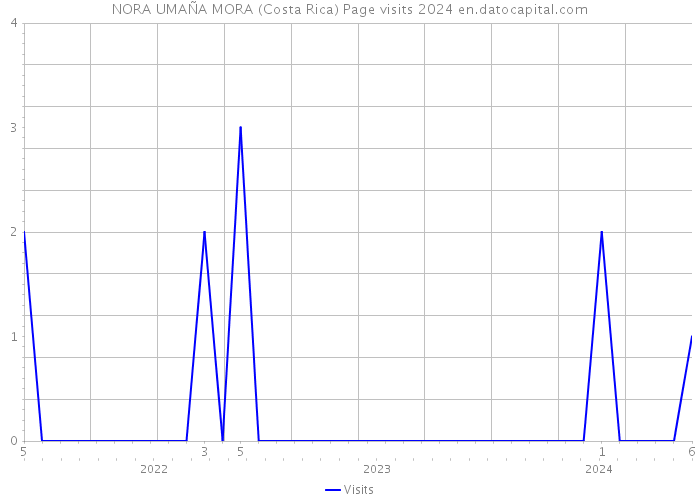 NORA UMAÑA MORA (Costa Rica) Page visits 2024 