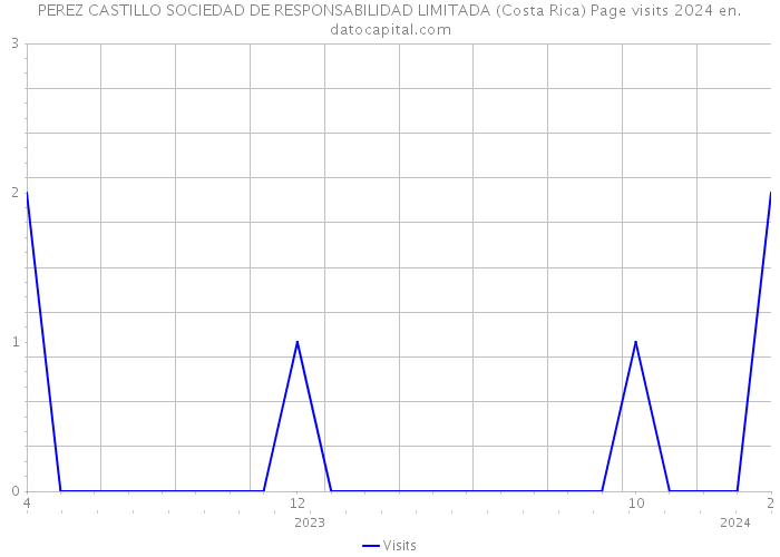 PEREZ CASTILLO SOCIEDAD DE RESPONSABILIDAD LIMITADA (Costa Rica) Page visits 2024 