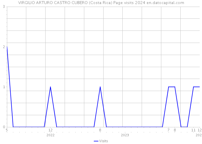 VIRGILIO ARTURO CASTRO CUBERO (Costa Rica) Page visits 2024 