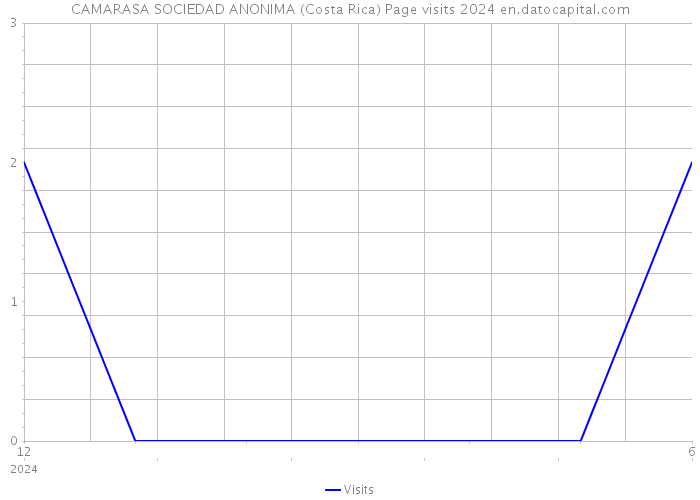 CAMARASA SOCIEDAD ANONIMA (Costa Rica) Page visits 2024 