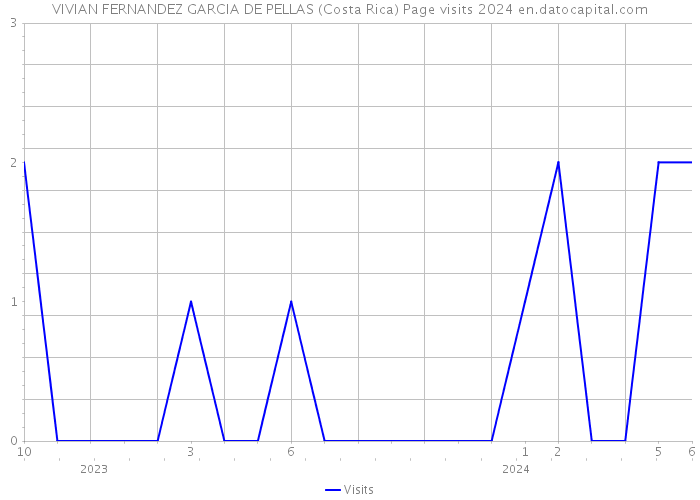 VIVIAN FERNANDEZ GARCIA DE PELLAS (Costa Rica) Page visits 2024 