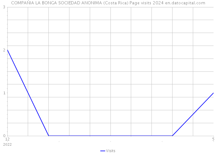 COMPAŃIA LA BONGA SOCIEDAD ANONIMA (Costa Rica) Page visits 2024 