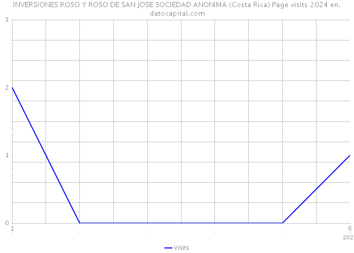 INVERSIONES ROSO Y ROSO DE SAN JOSE SOCIEDAD ANONIMA (Costa Rica) Page visits 2024 
