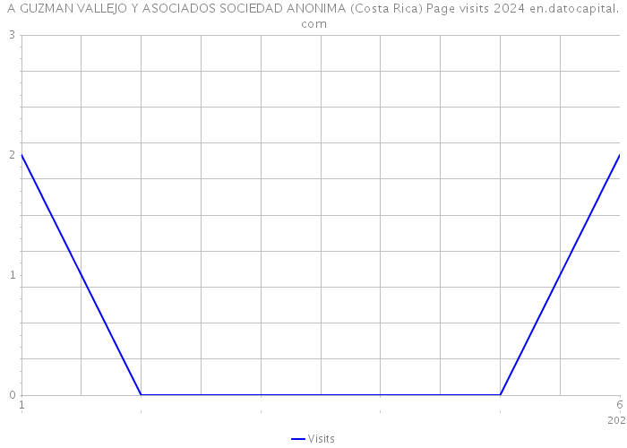 A GUZMAN VALLEJO Y ASOCIADOS SOCIEDAD ANONIMA (Costa Rica) Page visits 2024 