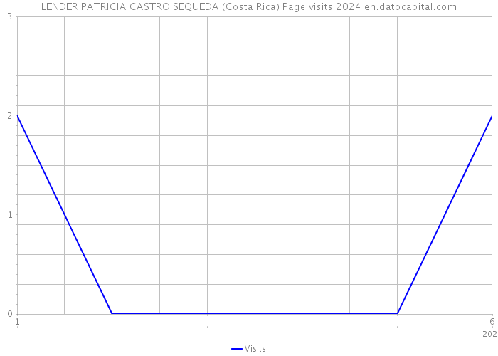 LENDER PATRICIA CASTRO SEQUEDA (Costa Rica) Page visits 2024 