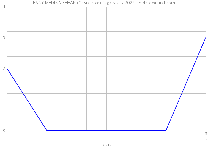 FANY MEDINA BEHAR (Costa Rica) Page visits 2024 