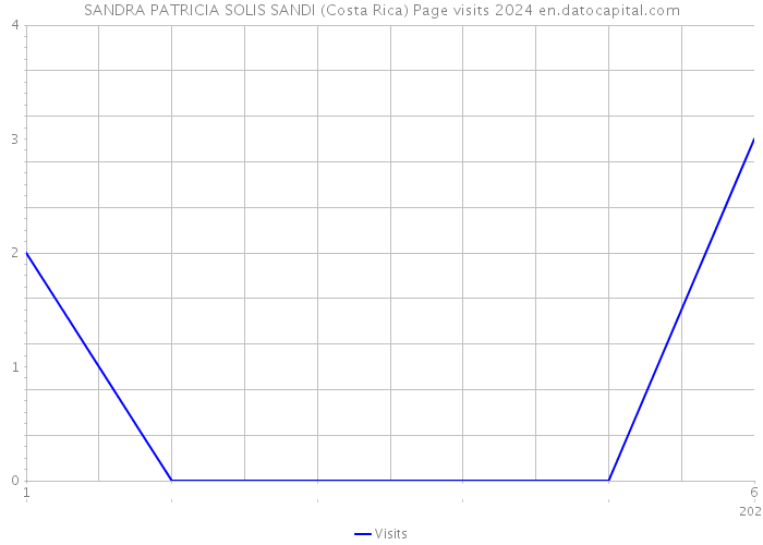 SANDRA PATRICIA SOLIS SANDI (Costa Rica) Page visits 2024 