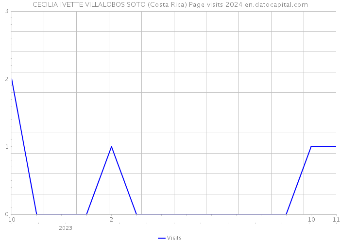 CECILIA IVETTE VILLALOBOS SOTO (Costa Rica) Page visits 2024 