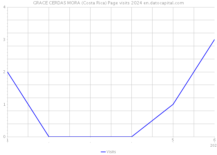 GRACE CERDAS MORA (Costa Rica) Page visits 2024 