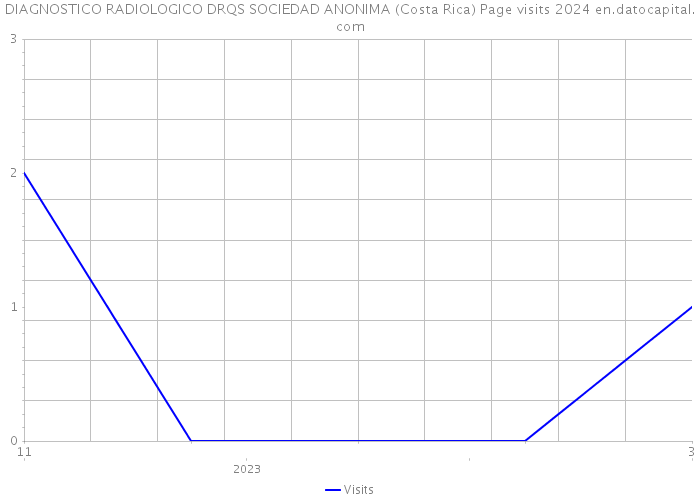 DIAGNOSTICO RADIOLOGICO DRQS SOCIEDAD ANONIMA (Costa Rica) Page visits 2024 