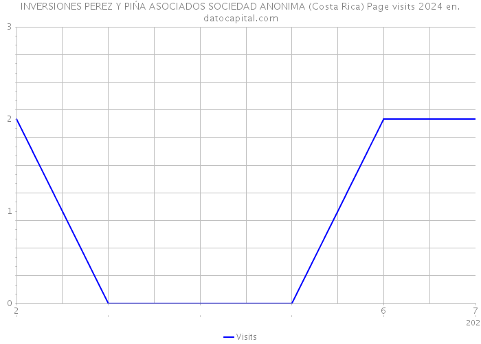INVERSIONES PEREZ Y PIŃA ASOCIADOS SOCIEDAD ANONIMA (Costa Rica) Page visits 2024 