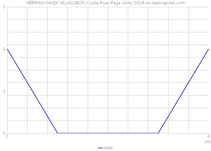 HERMAN SANDI VILLALOBOS (Costa Rica) Page visits 2024 