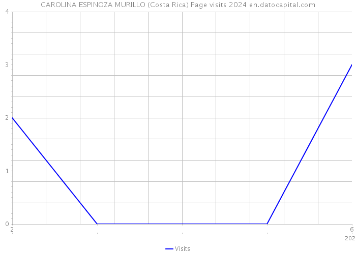 CAROLINA ESPINOZA MURILLO (Costa Rica) Page visits 2024 