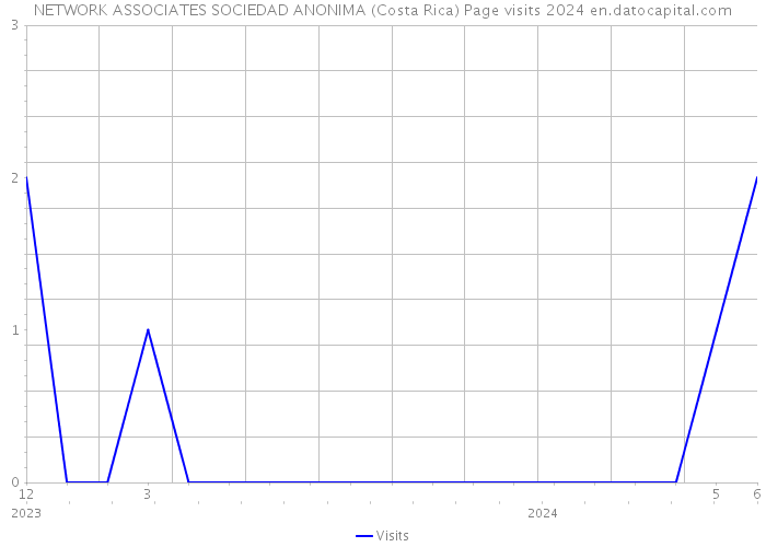 NETWORK ASSOCIATES SOCIEDAD ANONIMA (Costa Rica) Page visits 2024 