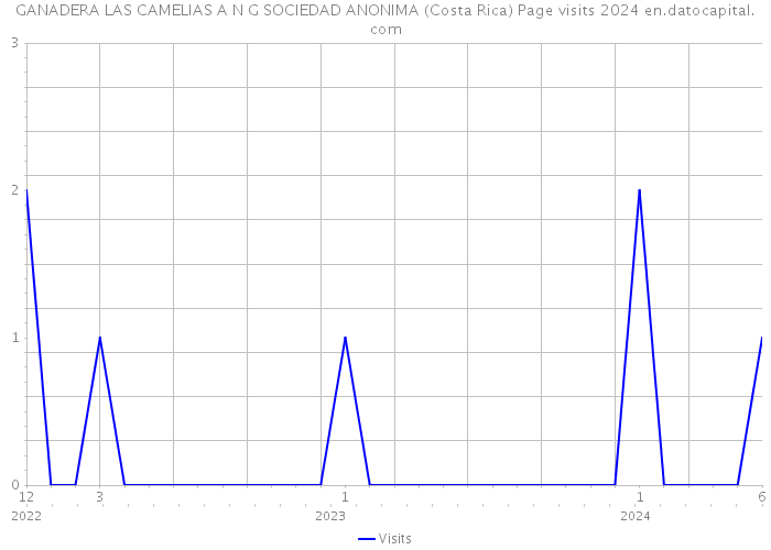 GANADERA LAS CAMELIAS A N G SOCIEDAD ANONIMA (Costa Rica) Page visits 2024 