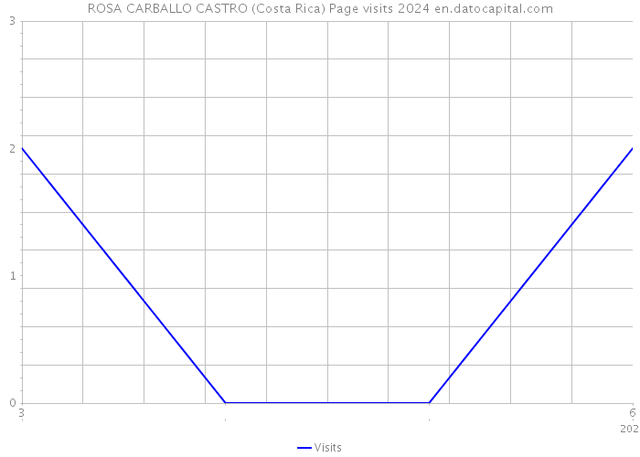 ROSA CARBALLO CASTRO (Costa Rica) Page visits 2024 