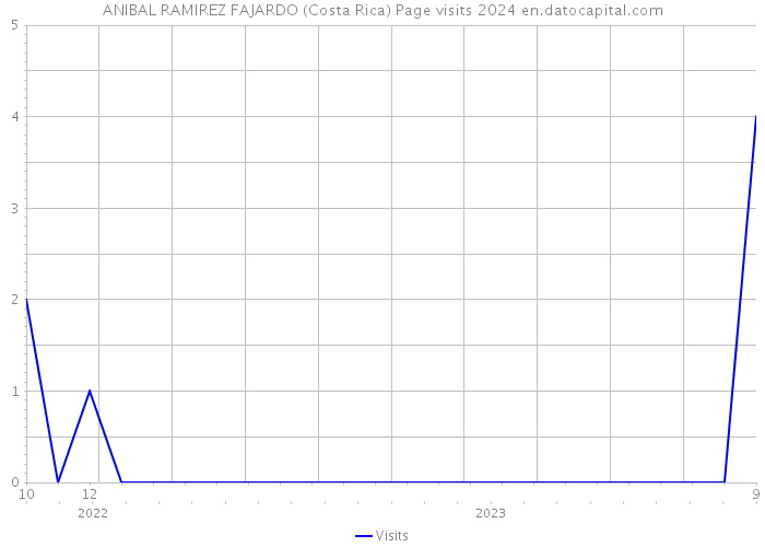 ANIBAL RAMIREZ FAJARDO (Costa Rica) Page visits 2024 