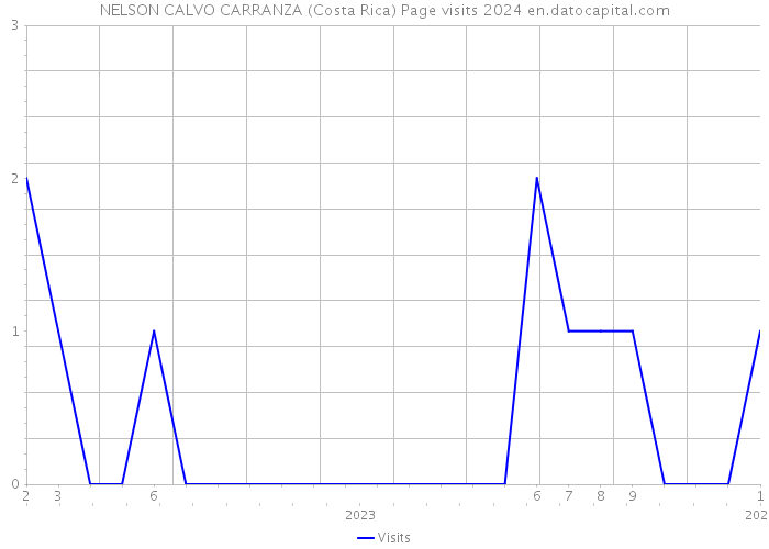 NELSON CALVO CARRANZA (Costa Rica) Page visits 2024 