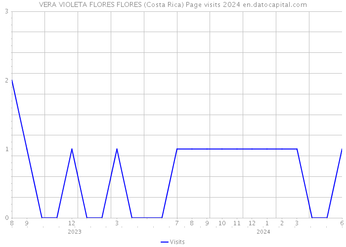 VERA VIOLETA FLORES FLORES (Costa Rica) Page visits 2024 