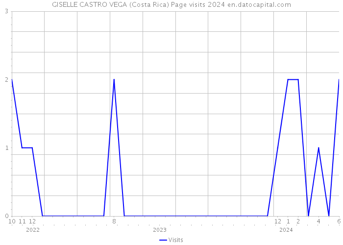 GISELLE CASTRO VEGA (Costa Rica) Page visits 2024 