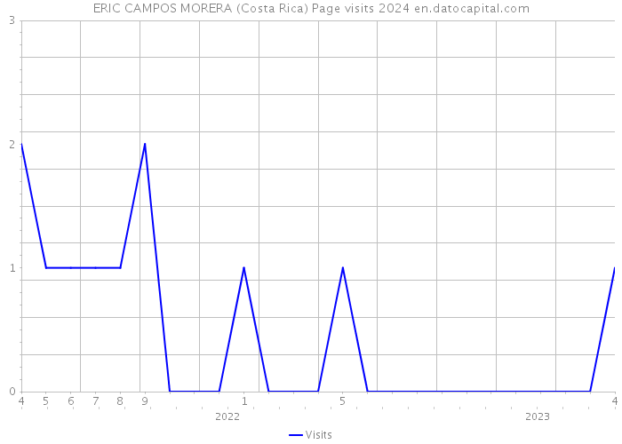 ERIC CAMPOS MORERA (Costa Rica) Page visits 2024 
