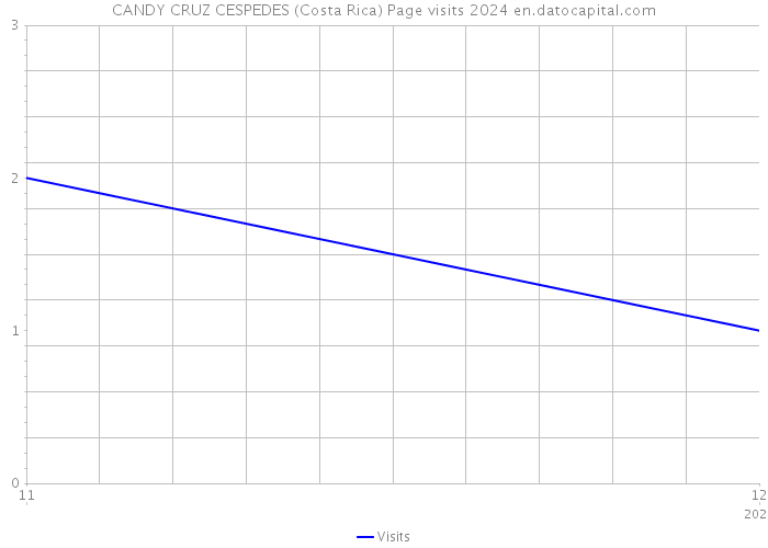 CANDY CRUZ CESPEDES (Costa Rica) Page visits 2024 