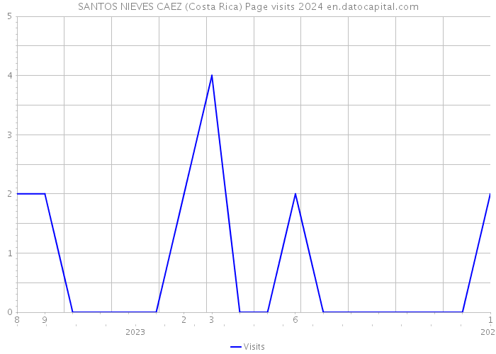 SANTOS NIEVES CAEZ (Costa Rica) Page visits 2024 