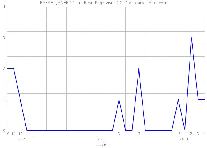 RAFAEL JANER (Costa Rica) Page visits 2024 