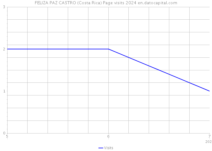 FELIZA PAZ CASTRO (Costa Rica) Page visits 2024 