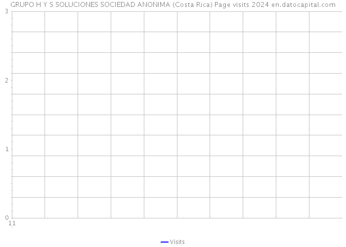 GRUPO H Y S SOLUCIONES SOCIEDAD ANONIMA (Costa Rica) Page visits 2024 