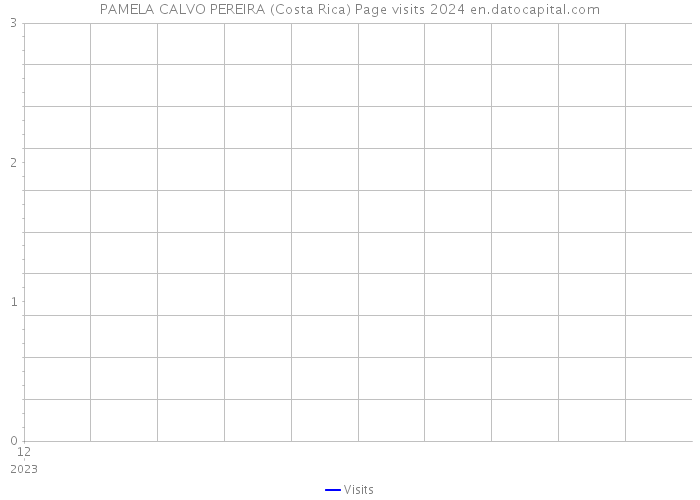 PAMELA CALVO PEREIRA (Costa Rica) Page visits 2024 