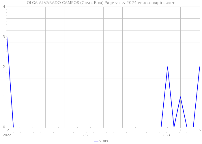 OLGA ALVARADO CAMPOS (Costa Rica) Page visits 2024 