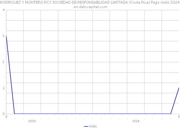 RODRIGUEZ Y MONTERO RCY SOCIEDAD DE RESPONSABILIDAD LIMITADA (Costa Rica) Page visits 2024 