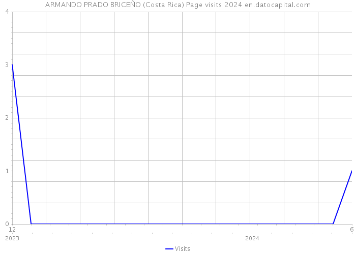 ARMANDO PRADO BRICEÑO (Costa Rica) Page visits 2024 