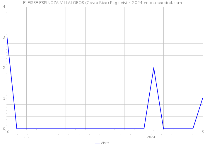 ELEISSE ESPINOZA VILLALOBOS (Costa Rica) Page visits 2024 