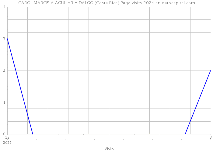CAROL MARCELA AGUILAR HIDALGO (Costa Rica) Page visits 2024 