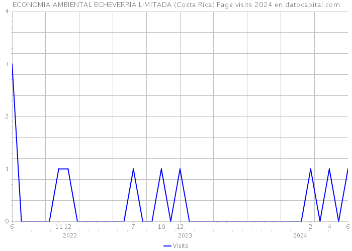 ECONOMIA AMBIENTAL ECHEVERRIA LIMITADA (Costa Rica) Page visits 2024 