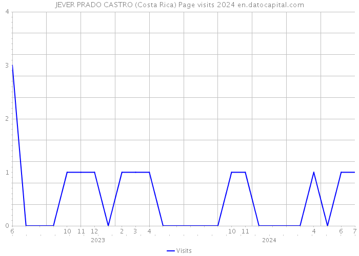 JEVER PRADO CASTRO (Costa Rica) Page visits 2024 