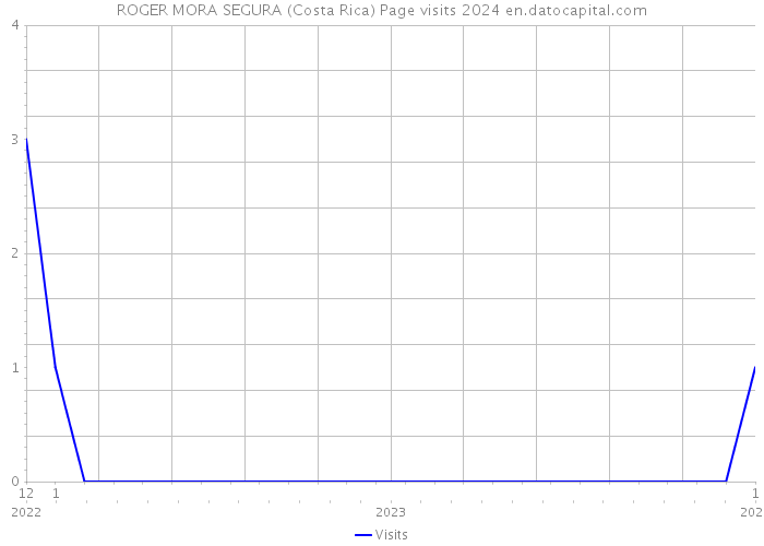 ROGER MORA SEGURA (Costa Rica) Page visits 2024 