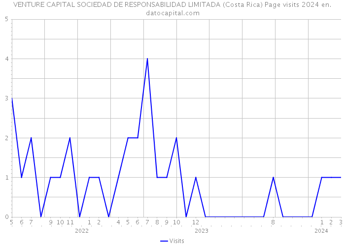 VENTURE CAPITAL SOCIEDAD DE RESPONSABILIDAD LIMITADA (Costa Rica) Page visits 2024 